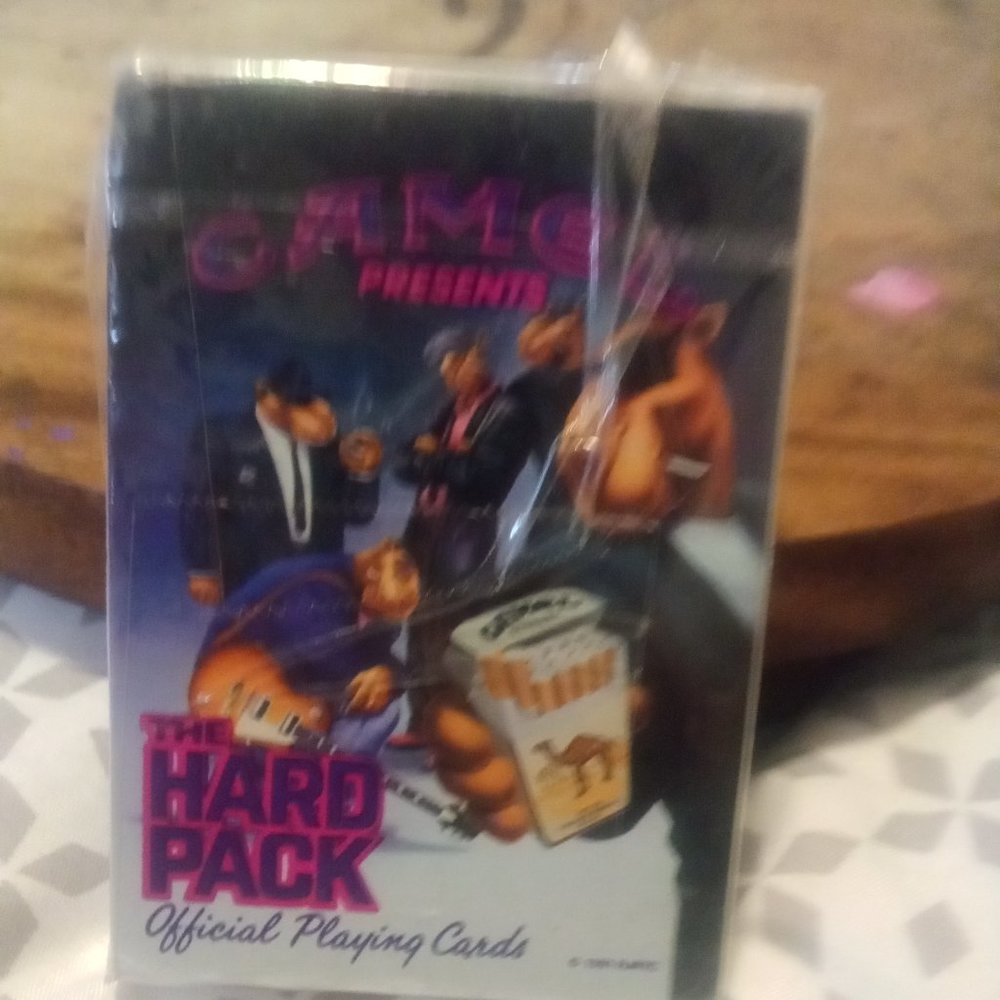 Rare camel collector playing cards the hard pack